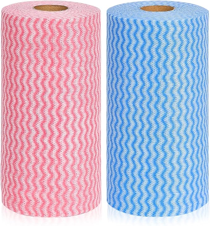 DALUCI Reusable Kitchen Towel Roll Wipes