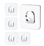 DALUCI Stainless Steel Adhesive Screw Hooks