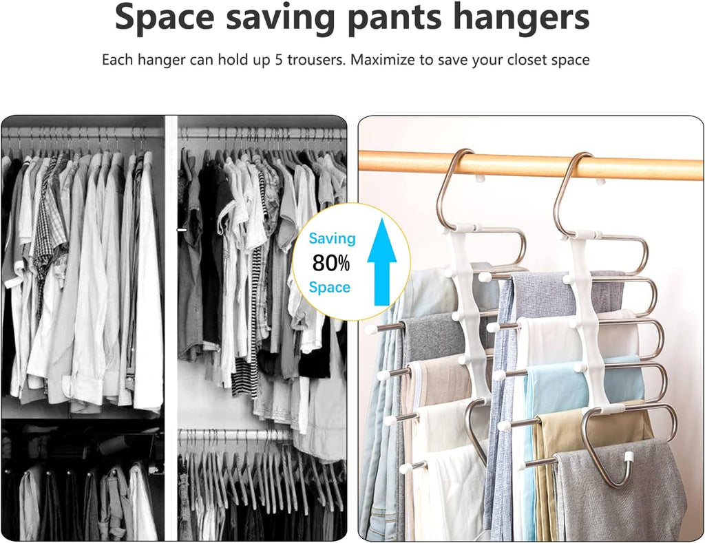 Daluci Space-Saving Pants Hangers