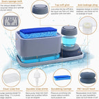 Dish Soap Dispenser with Sponge Holder