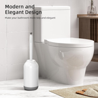 HAMITOR Toilet Bowl Brush Holder Set