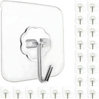 DALUCI Stainless Steel Adhesive Screw Hooks