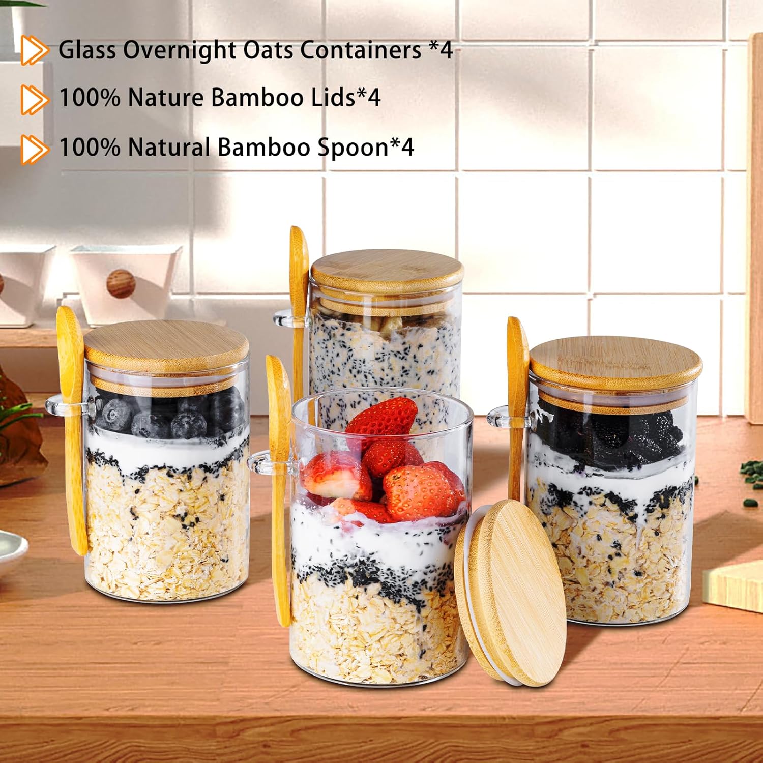 Overnight Oats Containers